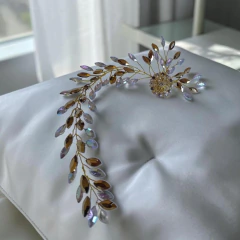 RE - 306 - Grinalda Elizabeth Zircônias Douradas na internet