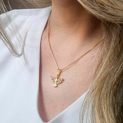 Colar Feminino Pingente Divino Espirito Santo Banhado A Ouro na internet