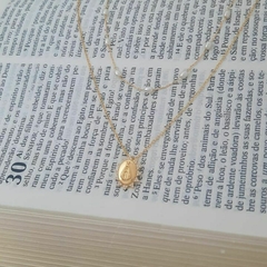 Colar Duplo Nossa Senhora Aparecida Gargantilha De Pérola na internet