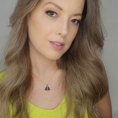 Colar Nossa Senhora Aparecida Pingente Dupla Face Cravejado - ZIARO 