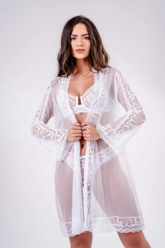 Robe Delicatta branco - comprar online