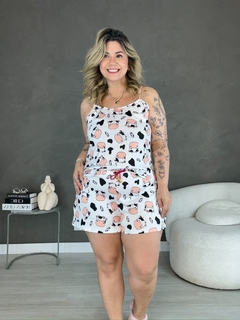PIjama Manu Vaquinha - Jully Lingerie