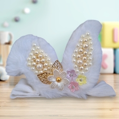 Tiara faixa orelha coelho pelúcia para bebê - comprar online