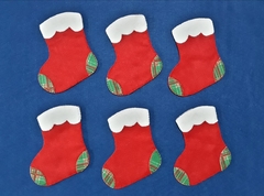 Porta Talher / guardanapo Bota de Natal na internet
