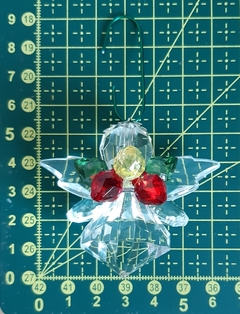 ⁹Pingente anjo acrílico para árvore de Natal - loja online