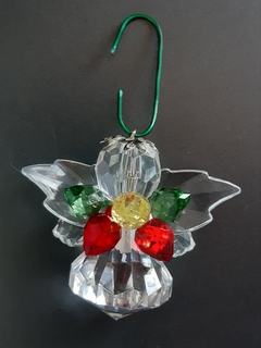 ⁹Pingente anjo acrílico para árvore de Natal - Brunart's