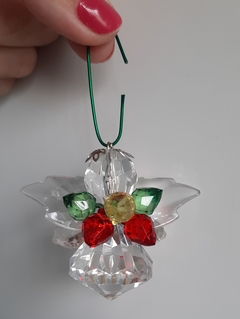 ⁹Pingente anjo acrílico para árvore de Natal - comprar online