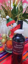 Agarradinho para garrafa de vinho Boneco de Neve