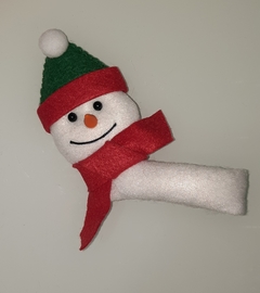 Agarradinho para garrafa de vinho Boneco de Neve - comprar online