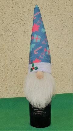 Enfeite para garrafa Gnomo Nórdico de natal - loja online