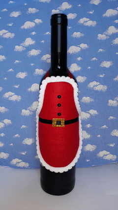 Avental de Natal para garrafa de vinho - comprar online