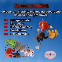 Pingente móbile elefante indiano Luxo - Brunart's