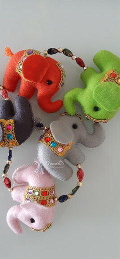 Pingente móbile elefante indiano Luxo na internet