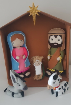 Imagem do Presépio de Natal completo grande