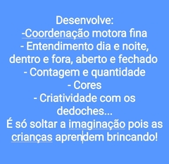 Livro sensorial em feltro A fazendinha - loja online