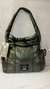 Cartera Las Oriero tela puffer verde