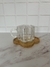 Taza Vidrio Tornasol Onda