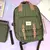 Mochila Matelase Verde Militar