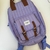 Mochila Matelase Lila