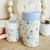 Set de Latas Flores Celeste