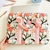 Porta Notebook Matelasse Flores Rosas