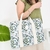 Porta Notebook Matelasse Flores Azules