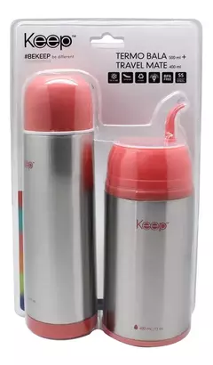 Keep set Termo Bala 500 ml y Travel Mate 400 ml