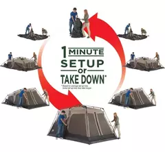 Carpa Coleman INSTANT TENT p/8 perss - Armeria Yiyo