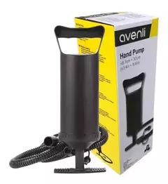 Inflador manual Avenli de tres boquillas 29p386