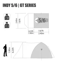 Carpa NTK INDY GT 5/6P - Armeria Yiyo