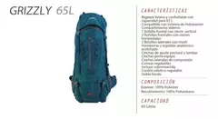 Mochila Nexxt Grizzly 65 lts - tienda online