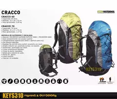Mochila Waterdog Cracco 60l. Trekking en internet
