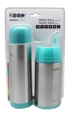 Keep set Termo Bala 500 ml y Travel Mate 400 ml en internet