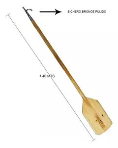 Pala bichero de madera 1,4 m y 1,8 m - comprar online