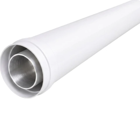 Tubo Coaxial Ø60/100 M-M para Calderas Murales a Gas Uniclima