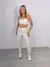 Conjunto canelado M top Sabrina - off white - comprar online