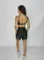 Conjunto canelado de short com bolso M top Liz - Verde militar na internet