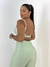 Conjunto canelado M top Liz - Pistache - comprar online