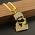CORRENTE ZIRCÔNIA (1mm) - 70cm + PINGENTE BARTGOLD - Beneït Store