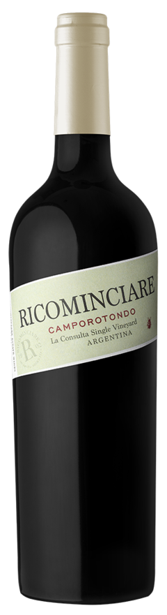 Ricominciare Camporotondo Blend (CF, CS, Malbec y Merlot) x 6u