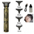 Aparador de pelo Kemei KM-700B dourado 100V/240V - comprar online