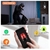 5G Wifi 200w e27 bulbo câmera de vigilância visão noturna cor cheia rastreamento humano automático 4x zoom digital vídeo monitor segurança interior camera espiã de segurança vigilância wifi