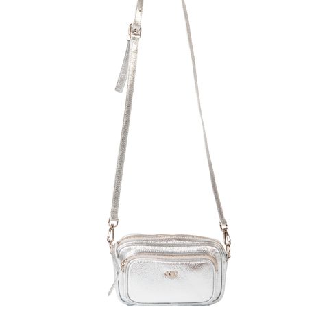 BANDOLERA CLARA plata