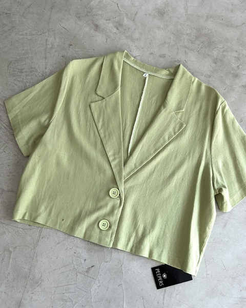 Blazer crop TAYLOR verde