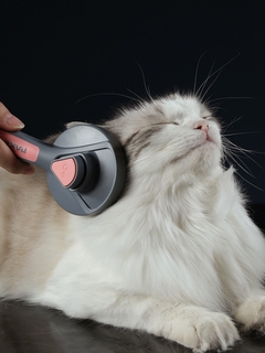 Kimpets Cat Comb Dog Hair Remover Brush Pet Grooming Slicker Needle Comb Removes Tangled Self Cleaning Pet Supplies Accessories - loja online