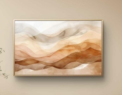 Quadro Decorativo Abstrato ondas nude - comprar online