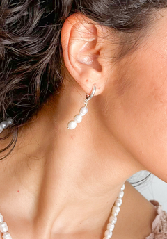 ARGOLA CLICK PERLA - comprar online