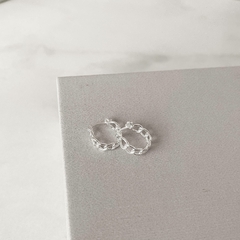 ARGOLA DE PRATA CORRENTE 15MM - comprar online
