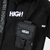 Shoulder Bag High Reflective Preta