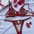 Conjunto Noite Serena | Vermelho - comprar online